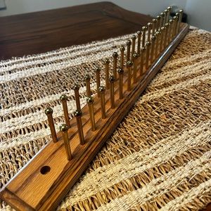 Vintage Wood Tie Holder, Tie Holder, Gifts For Him